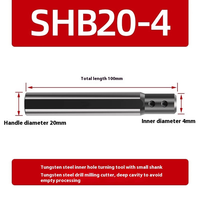 2089- CNC lathe small hole knife set SHB-25 small diameter tool holder inner hole jacket round handle CNC lathe D20 reducer sleeve Shandong Denso Pricision Tools Co.,Ltd.